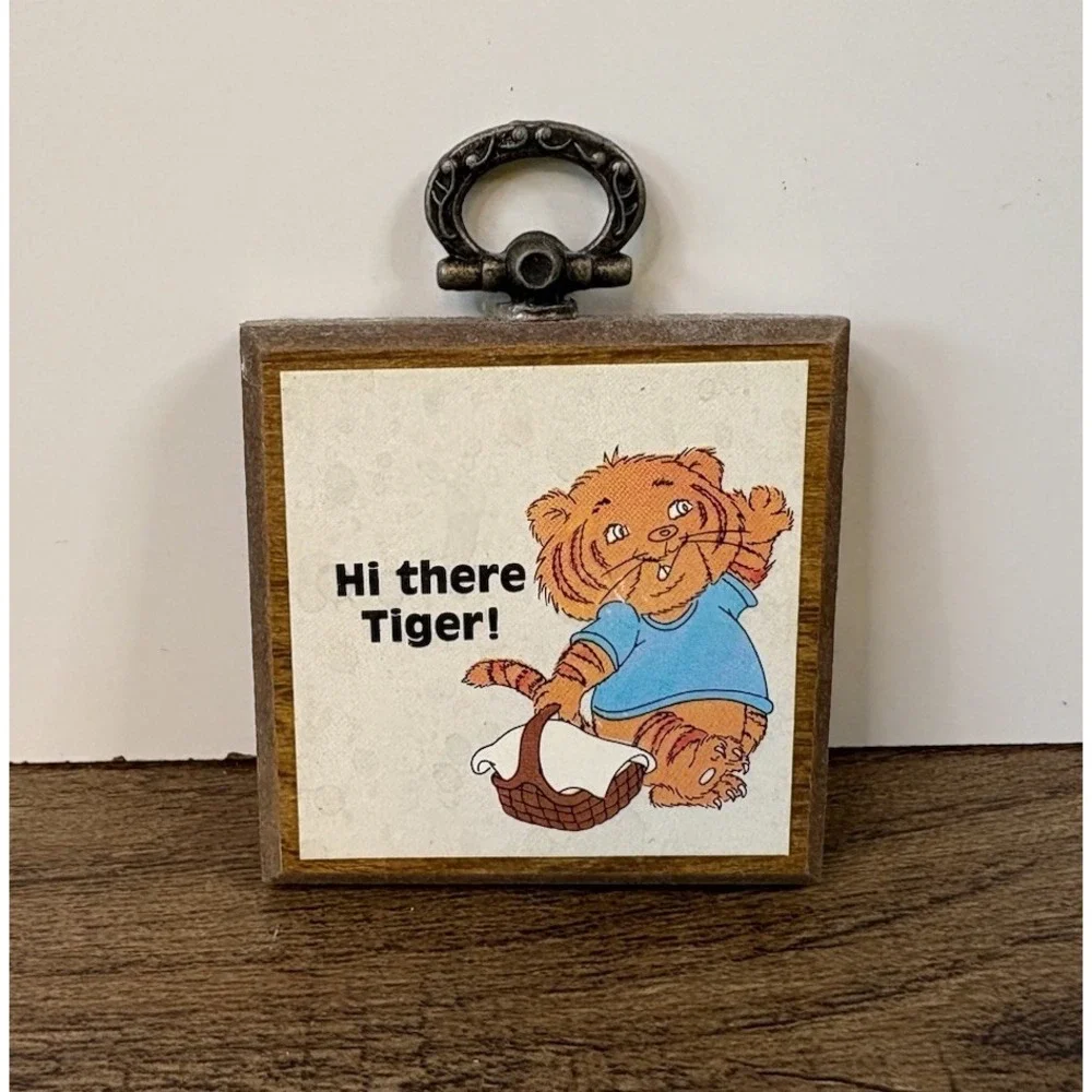 Vintage Hi There Tiger Cartoon Tiger Mini 2